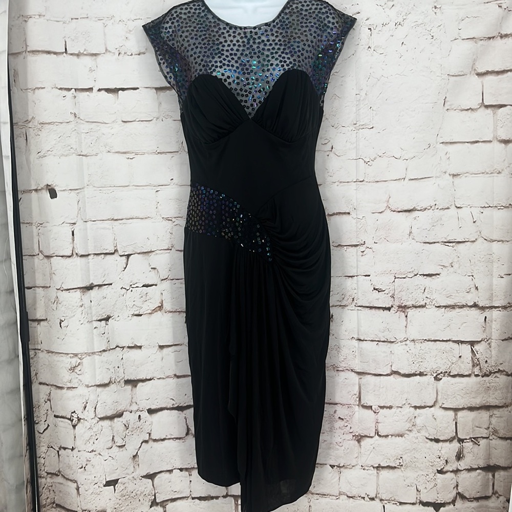✨VTG✨Casadei Iridescent Sequin Dress, Size S